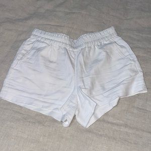 JCrew Cotten linen blend shorts